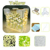 DIY yellow tulip light box kit for Trendy Flowercube Lamp with Tulip Mischief