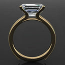Elegant Sparkle: Petite Diamond Proposal Ring