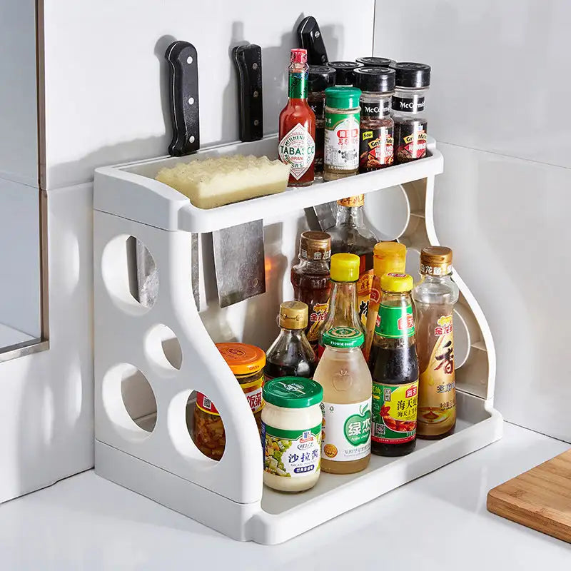 Trendy Kitchen Storage Shelf Thingamajigs Educate Your Mess