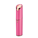 Pink facial hair remover.