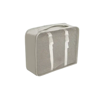 Gray mesh travel bag from trendy set travel organizer for wild color shenanigans