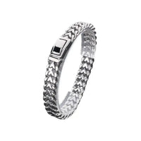 Golden Steel Charm Bangle