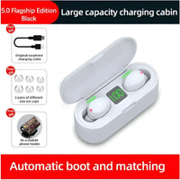 SoundWave Bluetooth Earbuds - Freedom to Move - White
