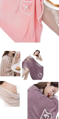 Soft plush beach spa towel wrap from Trendy Spa Towel Wrap Party for cool babes