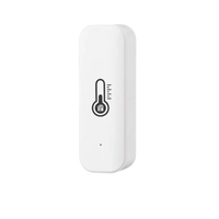 White Bluetooth temperature sensor for trendy Tuya Bluetooth Gateway with humidity sensor