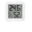 Digital temperature and humidity monitor for indoor climate with Tuya Bluetooth Gateway and humidity sensor