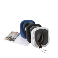 Assorted trendy u-comfort memory foam shaped travel healthcare neck pillows for chill trips