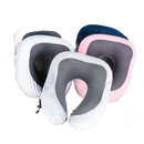 Colorful u-comfort memory foam shaped travel healthcare soft pillow for chill travel vibes