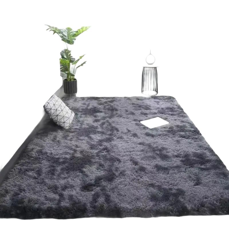 Trendy Vikama Tie Dye Silk Rug That Rocks Your Shag World