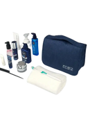 Navy blue toiletry bag from Trendy Waterproof Makeup Organizer for chictravel waterproof storage