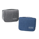 Two fabric toiletry bags in trendy waterproof makeup organizer for chictravel waterproof style