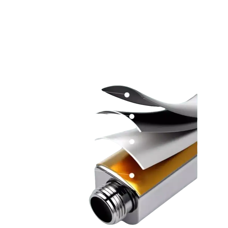 Shower head layering diagram.