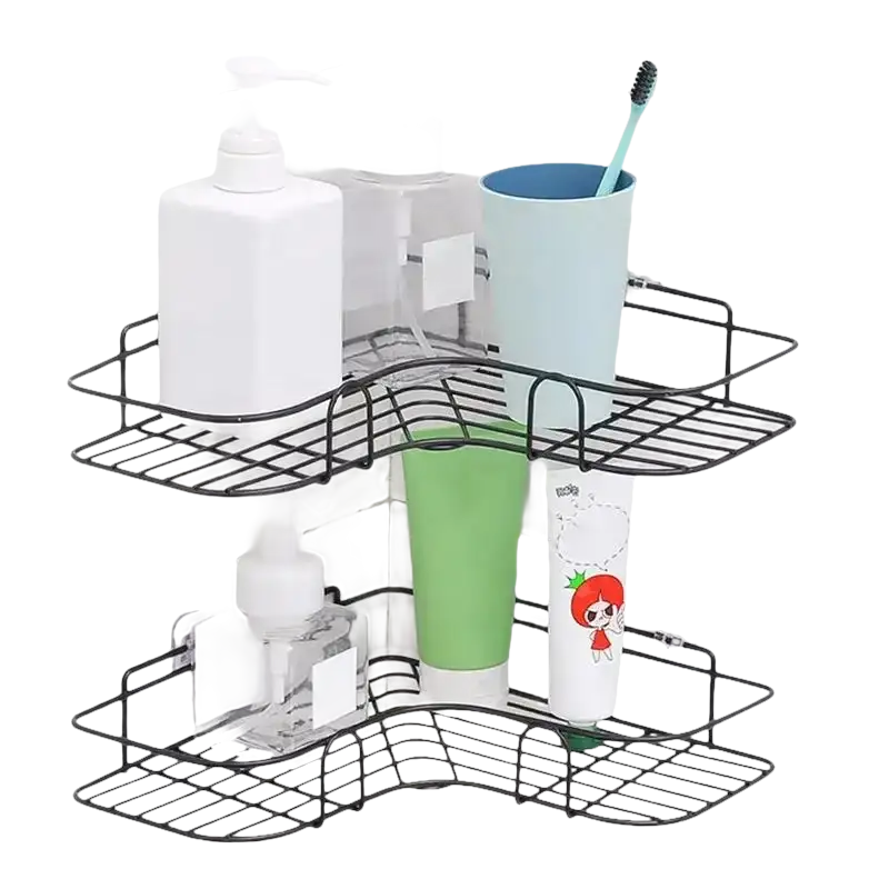 Love Corner Storage Iron Triangle Rack