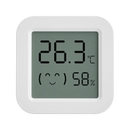 White digital thermometer with mini LCD display for trendy Tuya Temperature Humidity sensors