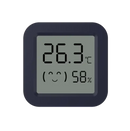 Digital tuya temperature humidity monitor with trendy mini LCD display for easy readings