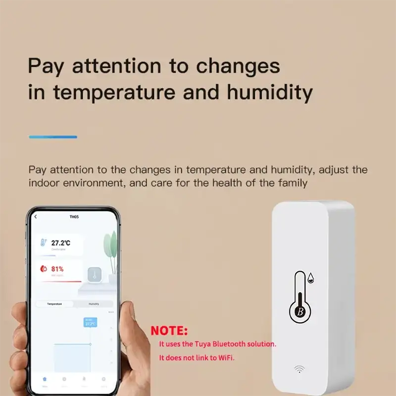 Your Little Tuya Smart Temperature Humidity Sensor Mini