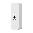 White, rectangular, wall-mounted sensor.