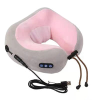 U-Relax Heated Neck Massager Pillow 💆‍♂️🔥