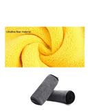 Absorbent microfiber towels.