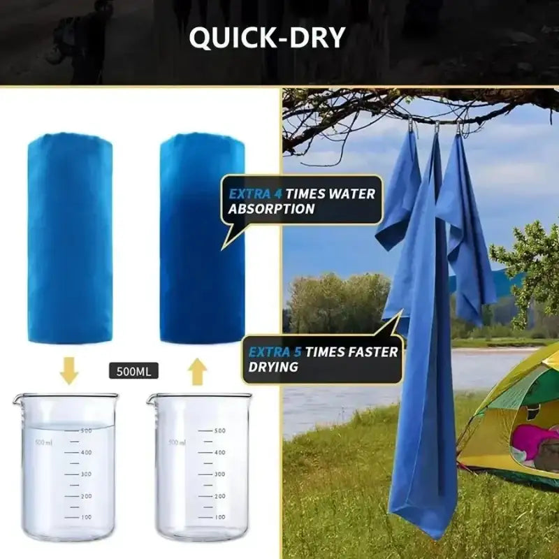 UltraDry Microfiber Sports Towel 40x80/76x152CM