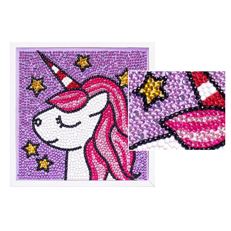 Diamond Painting With Frame Handmade Diy Making Educational Toys