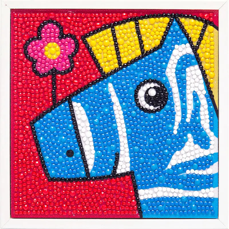 Diamond Painting With Frame Handmade Diy Making Educational Toys - E