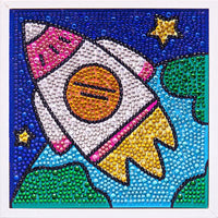 Diamond Painting With Frame Handmade Diy Making Educational Toys - F