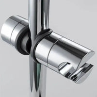 1pc Universal Shower Head Holder Adjustable 18~25mm ABS Chrome Shower Rail Holder Bathroom Accessories Shower Mounting