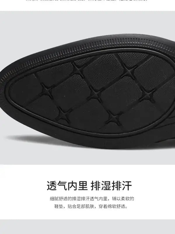 Men Shoes Casual Fashion Mens Dress Shoes for Male Party Sneakers Plus Size Slip on Black Leather Loafer Sapato Social