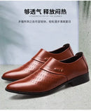 Men Shoes Casual Fashion Mens Dress Shoes for Male Party Sneakers Plus Size Slip on Black Leather Loafer Sapato Social