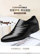Men Shoes Casual Fashion Mens Dress Shoes for Male Party Sneakers Plus Size Slip on Black Leather Loafer Sapato Social