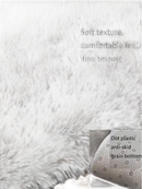 Soft, comfortable, and anti-skid rug.