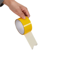 Yellow tape roll.