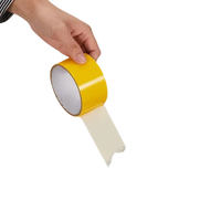 Yellow tape roll.
