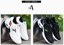 Brand Men’s Sneakers Versatile Air Cushion Running Shoes Men Platform Leather Vulcanized Shoes Breathable Men Casual