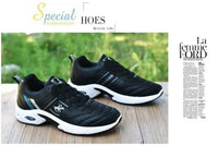 Brand Men’s Sneakers Versatile Air Cushion Running Shoes Men Platform Leather Vulcanized Shoes Breathable Men Casual