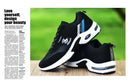 Brand Men’s Sneakers Versatile Air Cushion Running Shoes Men Platform Leather Vulcanized Shoes Breathable Men Casual