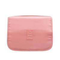 Pink travel organizer.