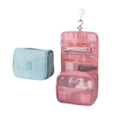 Two cosmetic travel bags.