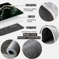 VIAKAM Soft Diatomite Floor Mats Household Bathroom Doorway Water-absorbent Floor Mats Bathroom Entrance Non-slip Foot