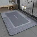 VIAKAM Soft Diatomite Floor Mats Household Bathroom Doorway Water-absorbent Floor Mats Bathroom Entrance Non-slip Foot