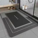 VIAKAM Soft Diatomite Floor Mats Household Bathroom Doorway Water-absorbent Floor Mats Bathroom Entrance Non-slip Foot