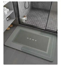 VIAKAM Soft Diatomite Floor Mats Household Bathroom Doorway Water-absorbent Floor Mats Bathroom Entrance Non-slip Foot
