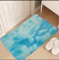 VIKAMA Living Room Silk Hair Carpet Bedroom Coffee Table Rug Wholesale Gradient Bedroom Shaggy Bedside Rugs Home