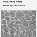 VIKAMA Pebble Embossed Entryway Mat—Absorbent Non - Slip & Minimalist Design for Bathroom Doorstep & Home Decor