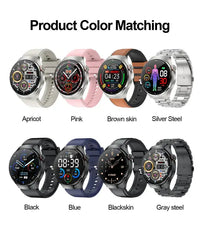 2025New Health Expert Smart Watch Blood Pressure Blood Lipid Uric Acid ECG + PPG Body Temperature Bluetooth Call Health