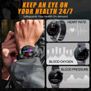 2025New Health Expert Smart Watch Blood Pressure Blood Lipid Uric Acid ECG + PPG Body Temperature Bluetooth Call Health