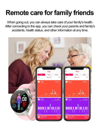 2025New Health Expert Smart Watch Blood Pressure Blood Lipid Uric Acid ECG + PPG Body Temperature Bluetooth Call Health