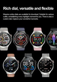 2025New Health Expert Smart Watch Blood Pressure Blood Lipid Uric Acid ECG + PPG Body Temperature Bluetooth Call Health