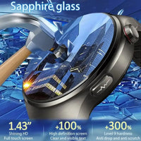 2025New Health Expert Smart Watch Blood Pressure Blood Lipid Uric Acid ECG + PPG Body Temperature Bluetooth Call Health